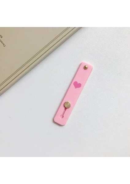 Cep Telefonu Tutucu Parmak Yüzüğü Itme-Pull Bilek Bandı Kavrama Telefonu iPhone 13 Için 14 14 Huawei Universal Telefon Aksesuarları Gül (Yurt Dışından)