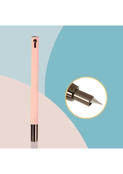 Metal Pres Türü 0.38MM Mürekkep Çeşmesi Kalem Geri Çekilebilir Ef Nıb Dönüştürücü Dolgu Kalemi Öğrenciler Kırtasiye Okul Ofisi Malzemeleri MaddelerBeyaz (Yurt Dışından)