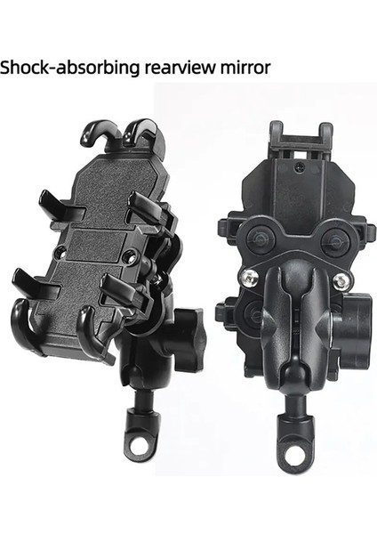 Motosiklet Binicilik Gps Elektrikli Bisiklet Alüminyum Alaşım Alaşım Motosiklet Talonu Telefon Tutucu Stand Mount Braket Şok EmborbolorAyna (Yurt Dışından)