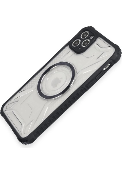 Newface iPhone 11 Pro Max Kılıf Prag Magneticsafe Kapak - Siyah fiyatları