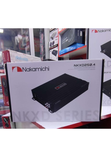 Özel Nkxd Serisi 250.4 Ab Class 4X250 Rms Dijital Göstergeli Bass Kontrol Kumandalı Mono ve Stero Amfi fırsatları
