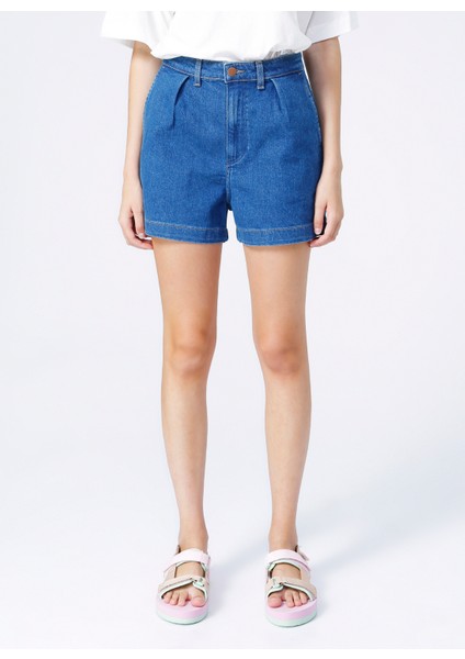 Kadın Mavi Denim Kot Şort fiyatları