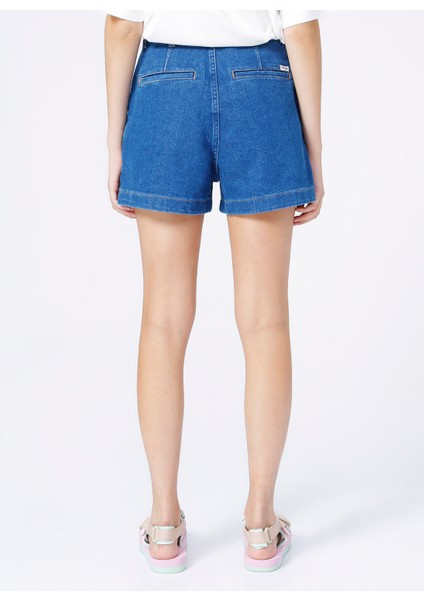 Kadın Mavi Denim Kot Şort fırsatları