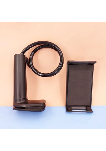 Cep Telefon Stand Tembel Başucu Tablet Tutucu Taşınabilir Esnek Tembel Yatak Masaüstü Braket Akıllı Telefonlar Masa Yatak Stand BasekolorA-Beyaz (Yurt Dışından)