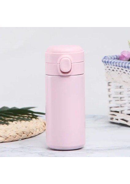 1pc 10OZ/14OZ 304 Paslanmaz Çelik Termal Kupa Tumbler Ofis Ev Yalıtılmış Kahve Kupası Yalıtımlı Kupaleri Spor Su Kupası Kapasite320MLPembe (Yurt Dışından)