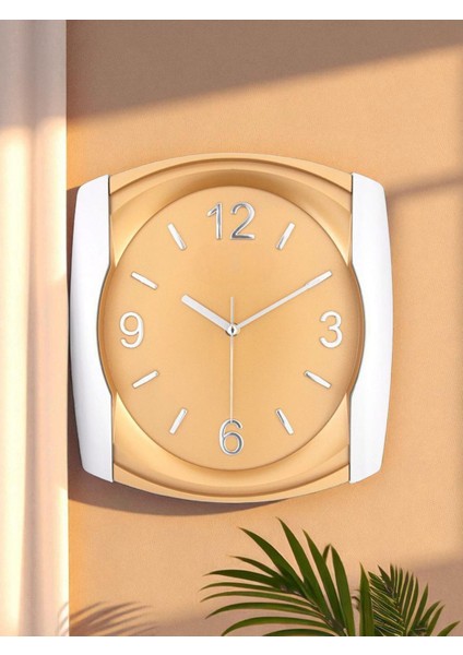 Modern Duvar Saati Gold