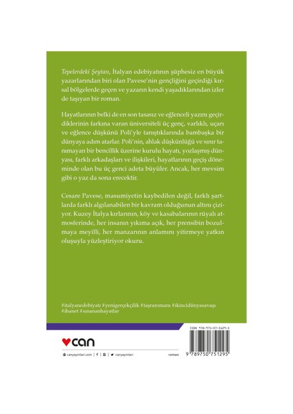 Tepelerdeki Şeytan - Cesare Pavese fiyatları