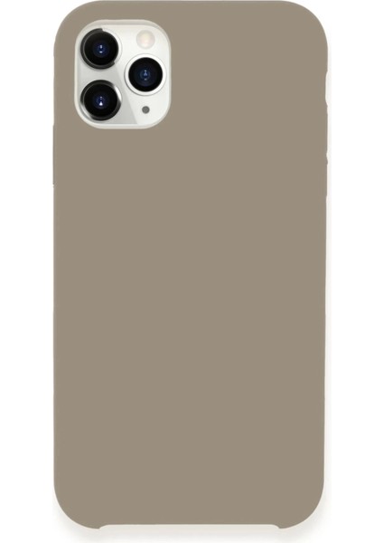 Newface iPhone 11 Pro Kılıf Lansman Legant Silikon - Bej