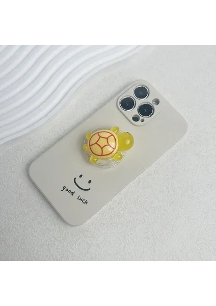 1 Adet Karanlıkta Parlayan Kaplumbağa Telefonu Tutucu Mini Reçine Kaplumbağa Tasarımı Genişletilebilir Katlanır Standı Mobil Cihazlar Için Kaymaz Abs Kavrama Sarı (Yurt Dışından)