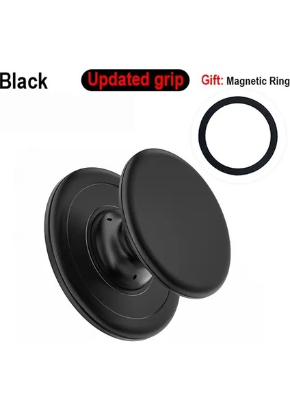 Grippopso Evrensel Manyetik Telefon Soketi Telefon Tutucu Stand Silikon Kavrama Tok Cep Telefon Aksesuarları Soporte IhonecolorSiyah (Yurt Dışından)