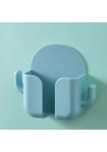 Duvar Montaj Tutucu Saklama Kutusu Uzaktan Kumanda Telefon Şarj Tapma Duvar Tutucu Duş Yatak Yatak Odası Çok Fonksiyon StandkolorAçık Mavi (Yurt Dışından)