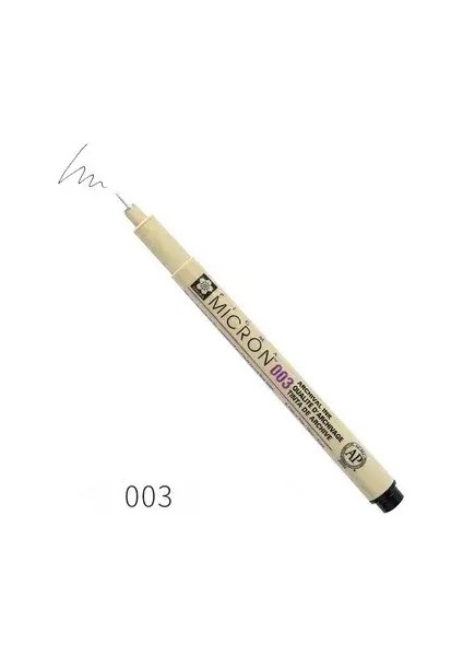 1 Pcs Sakura Liner Kalem Seti Su Geçirmez Siyah Fineliner Micron Pen Tasarım Eskiz Çizim Markeri Sanatçı Işaretleri Okul Malzemeleri005 (Yurt Dışından)