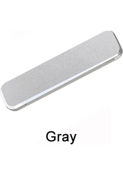 Universal Mini Görünmez Taşınabilir Katlanabilir Cep Telefonu Stand Alüminyum Alaşım Masaüstü Montaj Malzeme Tutucu Ayarlanabilir AnglecolorSiyah (Yurt Dışından)