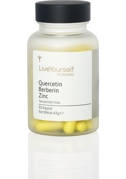 Vitamins Quercetin Berberin 60 Kapsül