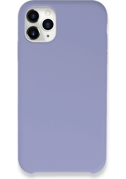 Newface iPhone 11 Pro Max Kılıf Lansman Legant Silikon - Lila