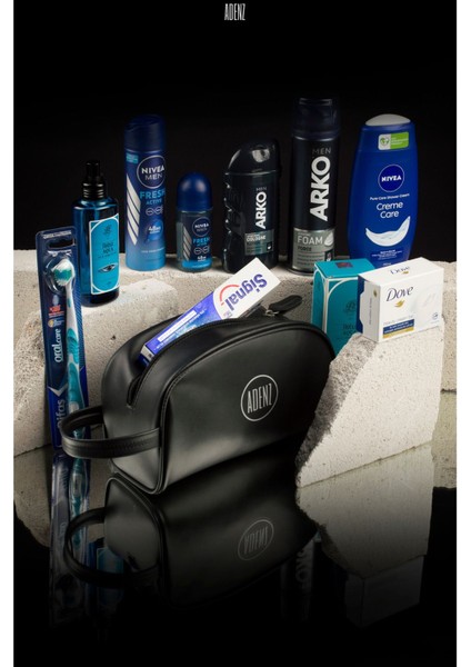 Şık Erkek Bakım Seti, Kişisel Bakım, Hediye, Nişan, Siyah Renk