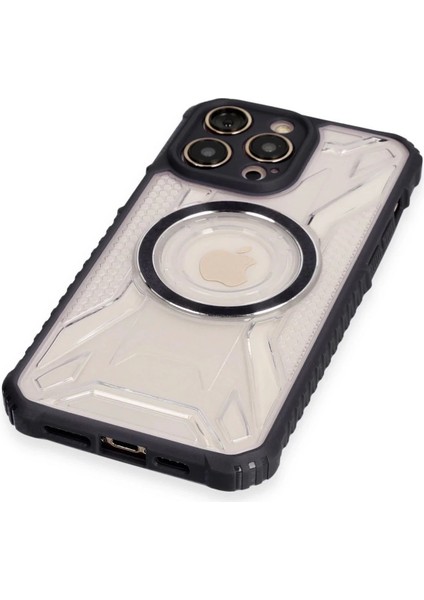 Newface iPhone 13 Pro Max Kılıf Prag Magneticsafe Kapak - Siyah fırsatları