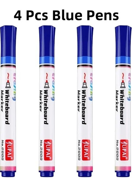 4pcs/set Silinebilir Manyetik Beyaz Tahta Işaretçisi Kalem Kara Tahta Işaretçisi Tebeşir Cam Seramik Ofis Okul Sanat Markası Istasyona4 Adet Karışım leri (Yurt Dışından)