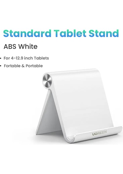 Ugreen Telefon Stand Tutucu Masa Cep Telefonu Dock Stand Standı Iphone 16 15 14 Pro Max Ayarlanabilir Katlanabilir Cep Telefonu Tutucu Stand Tablet Stand (Yurt Dışından)