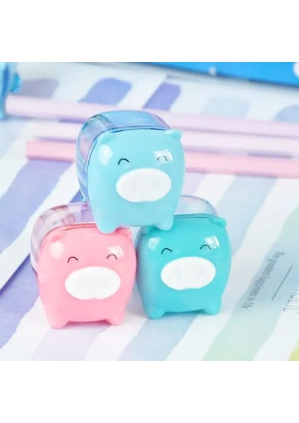 2 Adet Sevimli Kawaii Hayvan Domuz Şekeri li Kalemle Kalemle Koreli Çocuk Okul Malzemeleri Kırtasiye (Yurt Dışından)