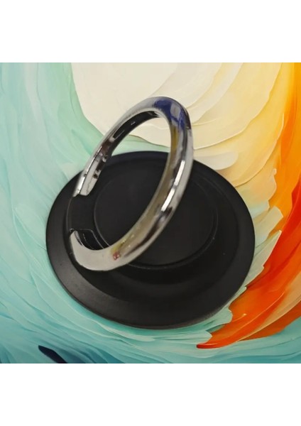 Iphone Katlanır Metal Yüzük Için Evrensel Cep Telefonu Ultra Ince Parmak Yüzüğü Tutucu Araba Brakketcolor Için Uygun Stant ÇıkartmasıGri (Yurt Dışından)