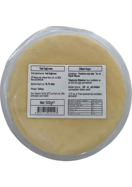 Göbek Kaşar 500 G