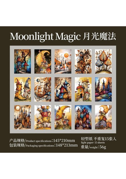 15PCS/LOT Kawaii Kırtasiye Çıkartmaları Peri Masalı Dünya Günlüğü Planlayıcısı Dekoratif Çıkartmalar Scrapbooking Zanaat RengiYueguangmo (Yurt Dışından)