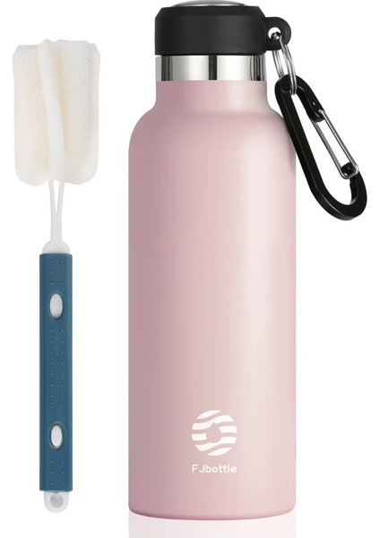 Feiji Termos Taşınabilir Su Şişesi Paslanmaz Çelik Termal Kupa Sızdıran Şişe Mini 500ML/600ML Kapasite500MLPembe (Yurt Dışından)