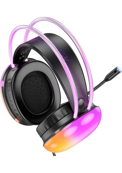 Hoco W109 Rich Gaming Kulaküstü KULAKLIK-(5775) - EMY3587-5756