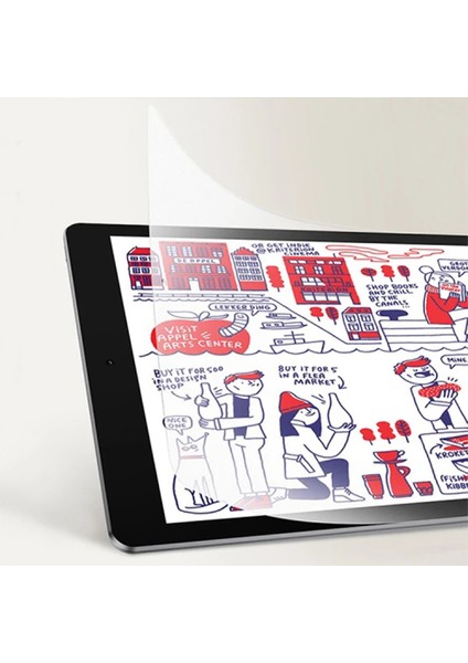 Ally iPad Air 20202022 10.9 Paper Like Film Darbe Emici Pet Ekran KORUYUCU-(5775) - EMY4965-9181