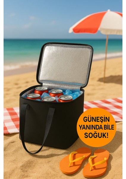 22 Litre Termos Çanta | Yalıtımlı Plaj, Piknik, Kamp ve Günlük Kullanıma Uygun