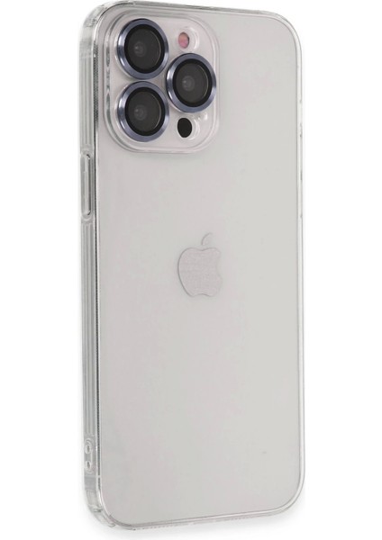 Newface iPhone 13 Pro Kılıf Luko Lens Silikon - Sierra Blue fiyatları