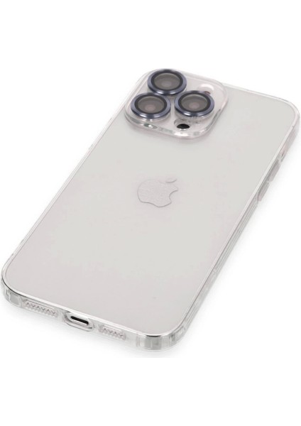 Newface iPhone 13 Pro Kılıf Luko Lens Silikon - Sierra Blue fırsatları
