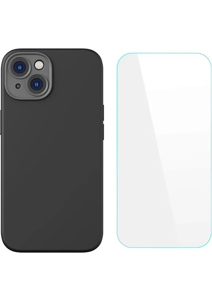 Baseus Liquid Silica Gel iPhone 14 6.1 Silikon Kılıf + Tempered Ekran Koruyucu Set - EMY9260-3197 fiyatları