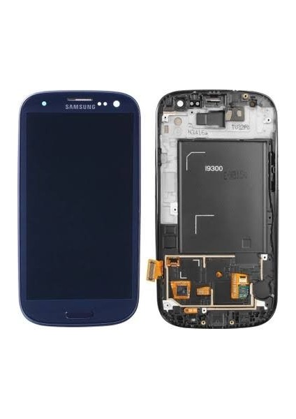 Sm Galaxy S3 İ9300 Için LCD Ekran Dokunmatik Çıtalı (OR)-(5775) - EMY5424-1156