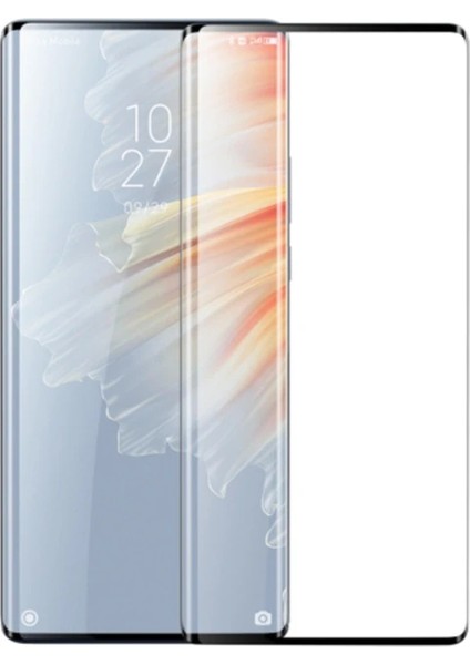 Baseus Xiaomi Mi Mix 4 0.25MM Kavisli Full Cam Ekran KORUYUCU-(5775) - EMY5741-2058