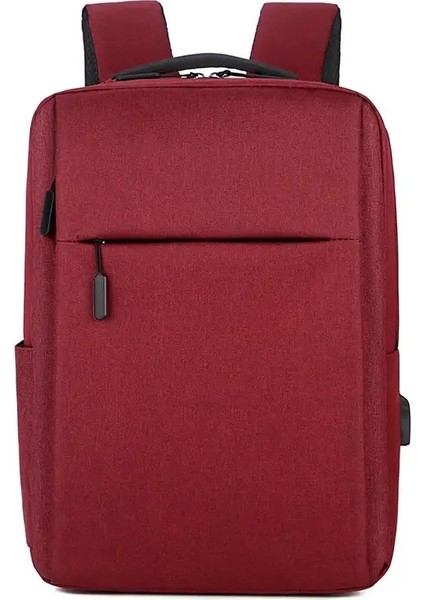 Yeni Iş Erkekler Sırt Çantası Naylon USB Erkek Bilgisayar Sırt Çantası Banliyö Seyahat Gündelik Sırt Çantası Erkekler Için Kadın Öğrenci Öğrenci Schoolbagcolor: Gri (Yurt Dışından)
