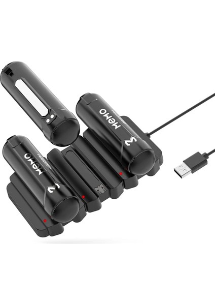 Memo DL10 - CX12 Telefon Soğutucu Fan Batarya Şarj Paneli + 2 Yedek POWERBANK-(577 - EMY4202-1959