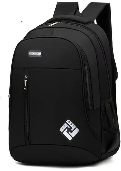 Erkekler Için Sırt Çantası Çok Fonksiyonlu Işletme Defteri Sırt Çantası Su Geçirmez Film Erkekler Backbag Sıradan Bagcolor: Siyah (Yurt Dışından)