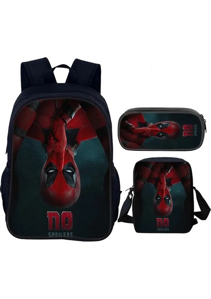 Deadpool Wolverine Filmi Çocuk Okulu Sırt Çantası Omuz Çantası Kalem Çantaları ile Okul Çantaları Erkekler Için Okul Çantaları En Iyi Hediye Rolor: 25 (Yurt Dışından)