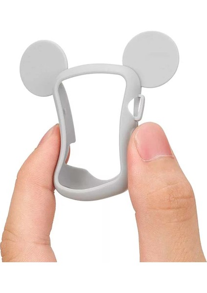 Ally Apple Watch 6-5-4-3-2 Için 42MM Mickey Mouse Silikon KILIF-(5775) - EMY6233-2887