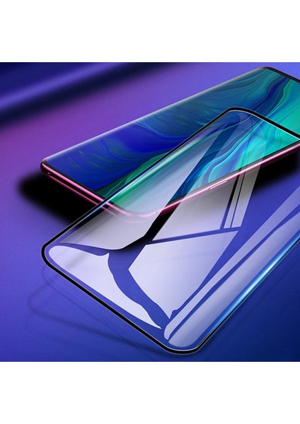 Baseus Oppo Reno 0.3mm 3D Curved-Kavisli Tempered Kırılmaz Cam Ekran KORUYUCU-(577 - EMY3167-6274 modelleri