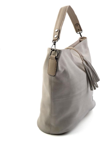 Bej Leather Kadın Omuz Çantası C06864245502 modelleri