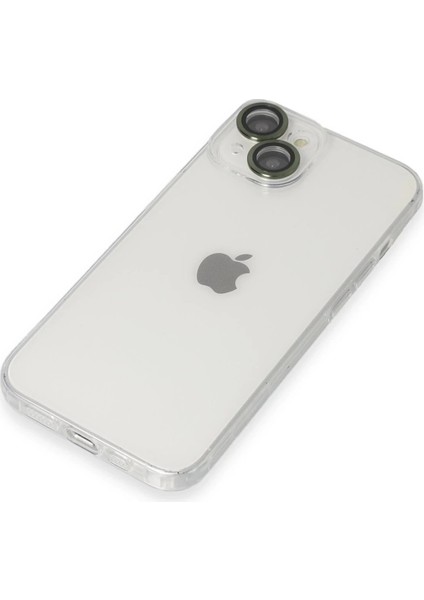 Newface iPhone 14 Kılıf Luko Lens Silikon - Yeşil fırsatları