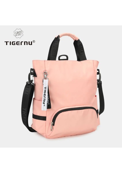 Tigernu Moda 3 In1 Kadın Sırt Çantası Çanta Boş Zaman Çantası Omuz Çantası Hafif Ağırlıklı Kolej Lise Çantası Kızlar Çanta Kadın Rengi: Pembe (Yurt Dışından)