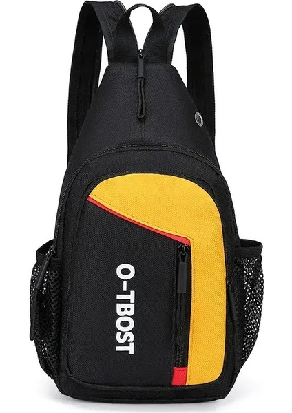 Moda Sports Göğüs Çantası Erkekler Hırsızlık Karşıtı Siyah Messenger Çanta Çapraz Çantalar Erkekler Için Ipad Mini Backpackcolor Için Küçük Omuz Çantası: Siyah Renk Eşleşmesi (Yurt Dışından)