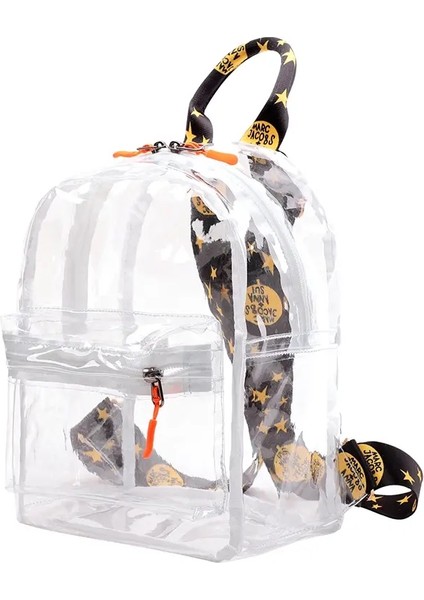 Tinyat Kadınlar Dalı Şeffaf Öğrenci Sırt Çantaları Su Geçirmez Mini Kapasitesi Kadınlar Için Seyahat Müzik Konserleri Müzik Konserleri Renk Kullanın: T9061 (Yurt Dışından)