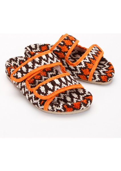 Çinta Turuncu Kışlık Ev Terliği fırsatları