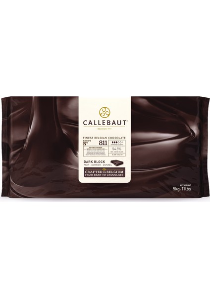 811 Sütlü Blok Çikolata 5 Kg
