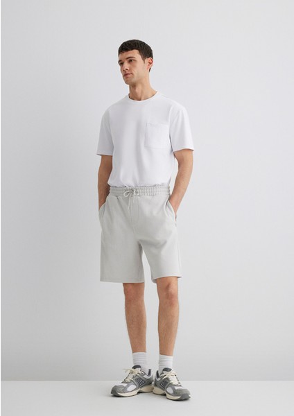 Açık Gri Şort 0410254-80192 fiyatları